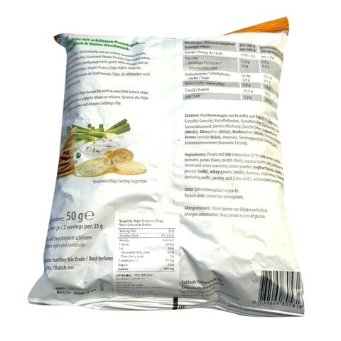 Supplify 高蛋白薯片 酸忌廉洋蔥味 50克