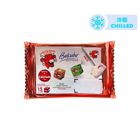 Laughing CowBelcube Red Plain, Green Pepper, Chicken with Thyme Flavour 78g