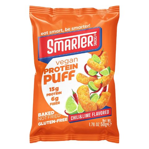 Smarter Vegan Protein Puff Chili & Lime 50g