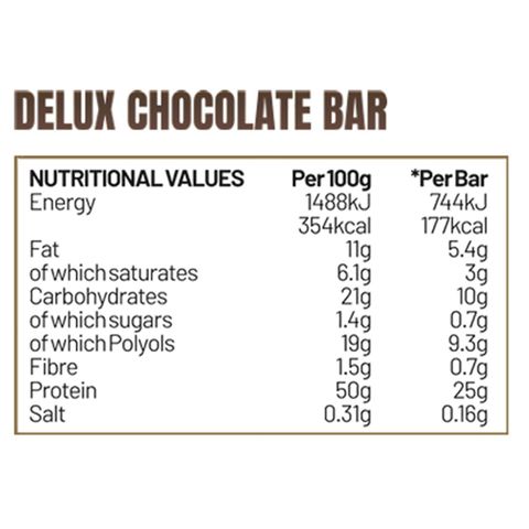 Intico High Protein Low Sugar Bar Chocolate 50g
