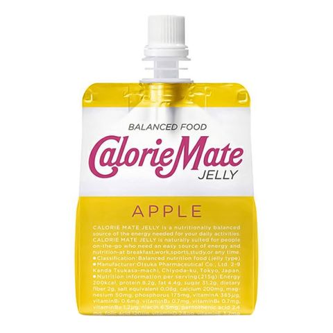 Otsuka Calorie Mate Jelly Apple Flavor Pouch 215g [Parallel Import]