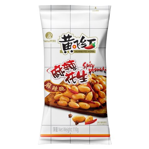 Huang Fei Hong Spicy Peanuts 110g
