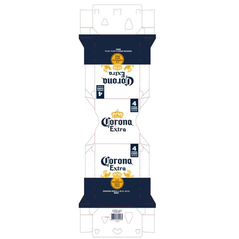 Corona Extra King Can Pack 500ml x4