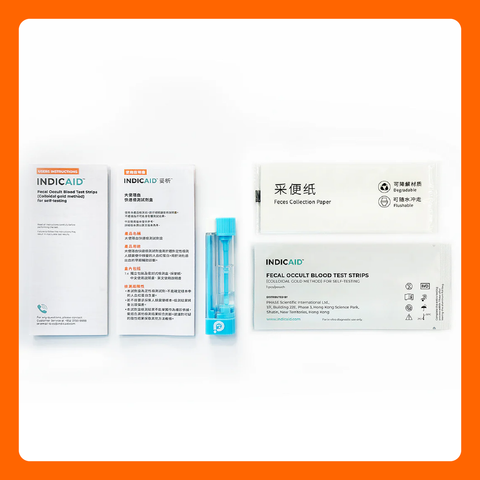Indicaid Fecal Occult Blood Test Strips 1 Piece