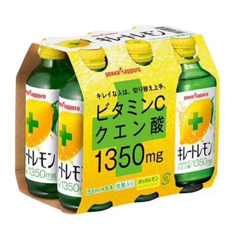 Pokka Sapporo Chelate Lemon Drink 6 x 155ml