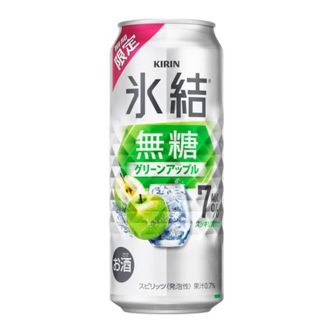 麒麟 冰结無糖梳打酒 青蘋果味 Alc. 7% 500毫升 [平行進口]