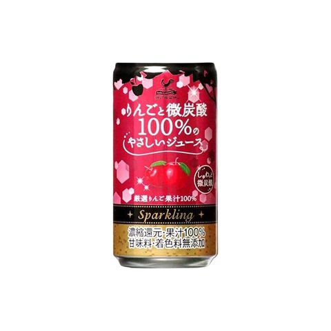 Tominaga Kobe Kyoryuchi Apple 100% Juice Soda 185ml