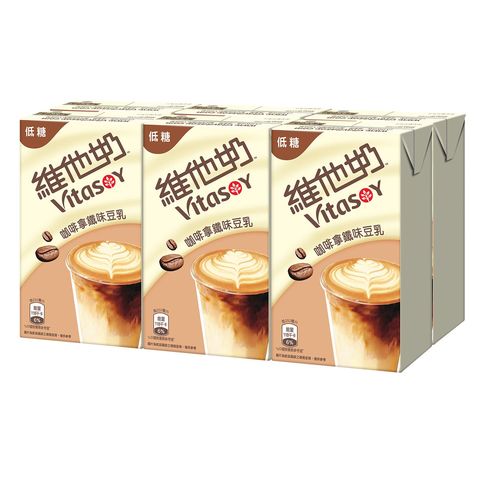 Vitasoy Coffee Latte Flavoured Soybean Milk 6 x 250ml