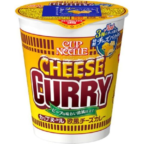 Nissin Cup Noodles European Style Cheese Curry Flavor 85g [Parallel Import]