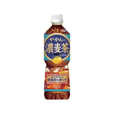 Coca Cola Strong Wheat Tea 600ml  [Parallel Import] (The new and old packaging will be shipped out randomly)
