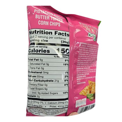 Brown & Haley Pistachio Roca Corn Chips 64g
