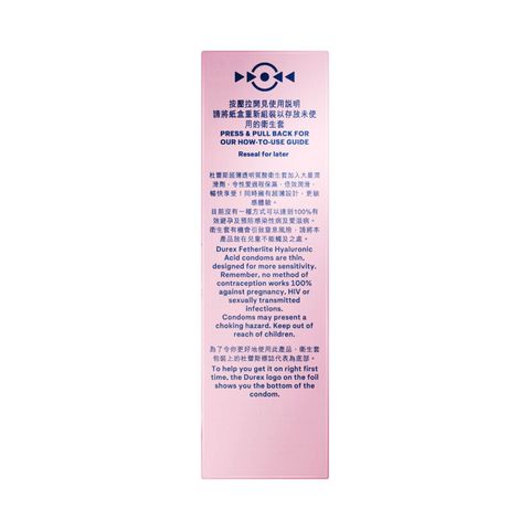 Durex Hyaluronic Acid Condom 12 Pieces