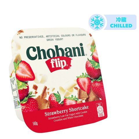 Chobani 士多啤梨希臘乳酪 + 脆脆 140克
