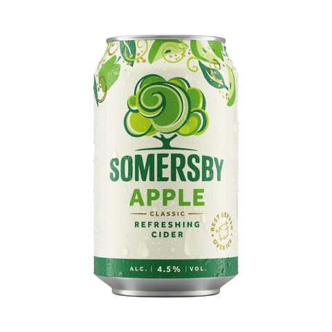 Somersby Apple Cider Alc. 4.5% 330ml x6 (The new and old packaging will be shipped out randomly)