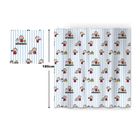 Sanrio Minna No Tabo Shower Curtain (180cm x 200cm) 560g