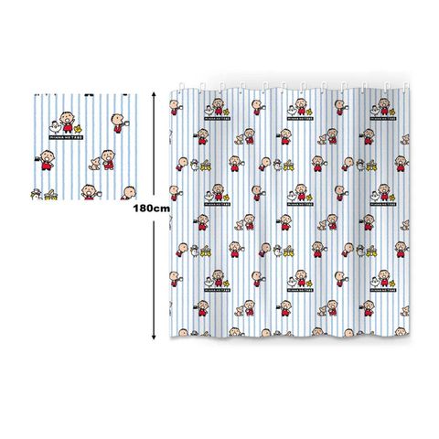Sanrio Minna No Tabo Shower Curtain (180cm x 200cm) 560g