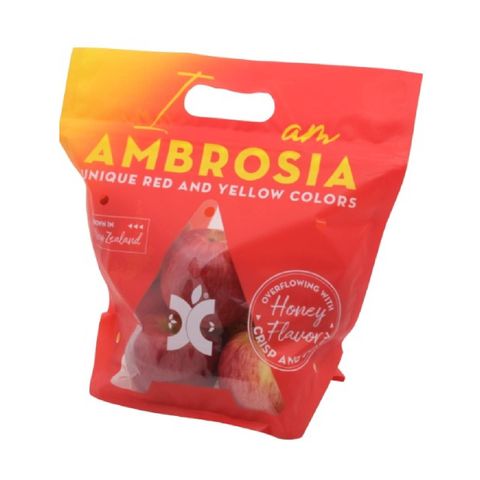 USA/ New Zealand Ambrosia Apple 1 pack approx. 900g (packaging will be shipped out randomly)