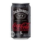 Jack Daniel's & Coca-Cola Zero Sugar Cocktail Whisky Alc. 5% 350ml [Parallel Import]