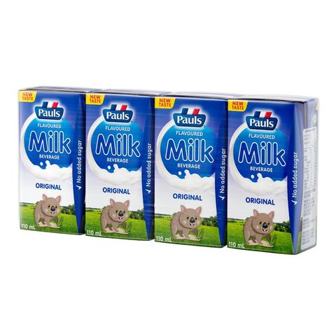 Pauls Original Milk UHT 4 x 110ml