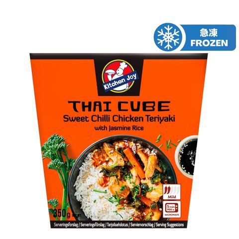 Kitchen Joy Sweet Chilli Chicken Teriyaki with Jasmine Rice 350g