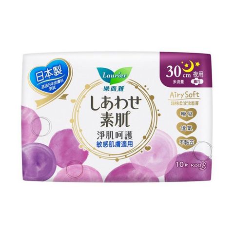 Laurier Airy Soft S Night 30cm 10 Pieces