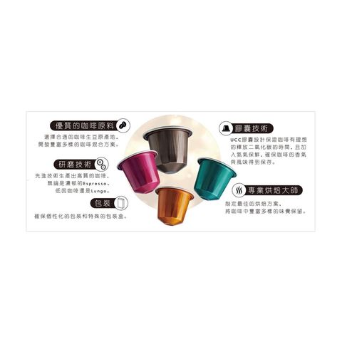 Ucc 咖啡工匠系列 濃縮馥緹9度咖啡膠囊 10 x 5克 (Nespresso 咖啡機適用)
