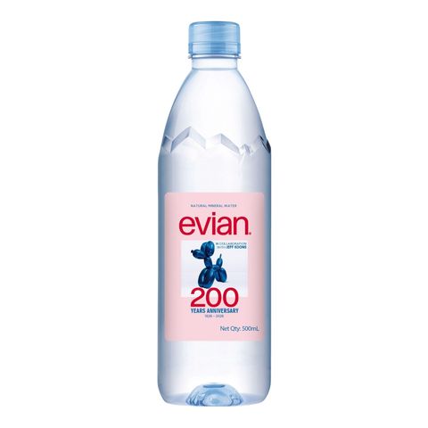 Evian Natural Mineral Water 500ml (Packaging will be Shipped Out Randomly)