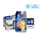 Kirin Ice Breaker Strong Grapefruit Chu-Hai Alc.9% 350ml x6 [Parallel Import]