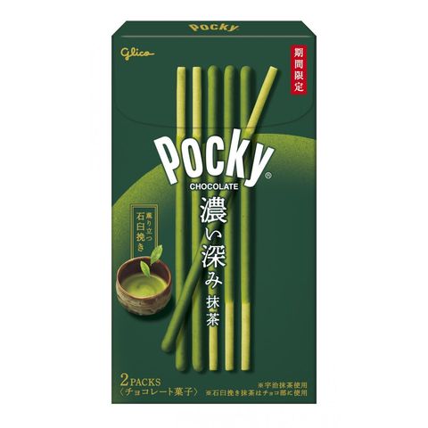Glico Matcha Flavor Pocky 52.8g [Parallel Import]
