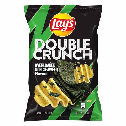 Lay's Double Crunch Seaweed Flavored Potato Chips 170g