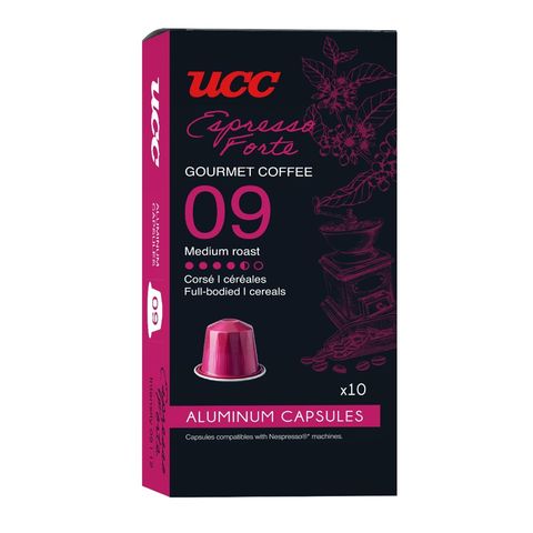 Ucc 咖啡工匠系列 濃縮馥緹9度咖啡膠囊 10 x 5克 (Nespresso 咖啡機適用)