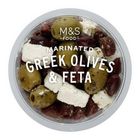 Pitted Greek Halkidiki & Kalamata Olives & Feta 180g 546713