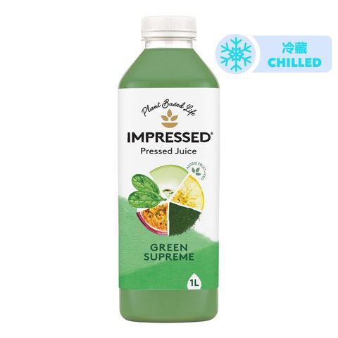 Impressed Pressed Green Supreme Juice 1L