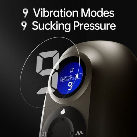 Drywell Auto-heating Suction Gravity Stroker Masturbator 1 Piece