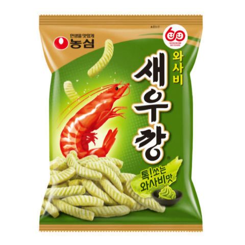 Nongshim Shrimp Cracker (Wasabi) 70g [Parallel Import]