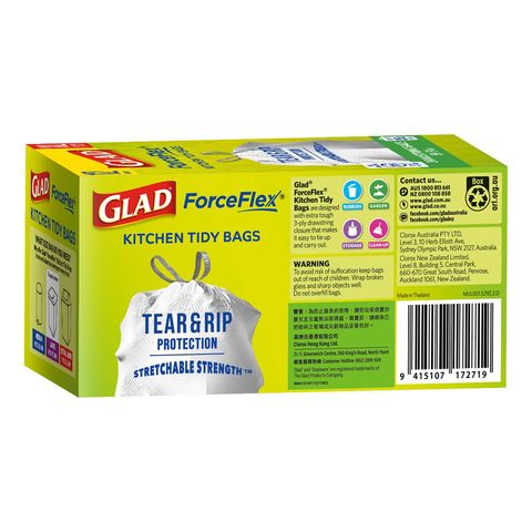 Glad Forceflex Trash Bags - XL 12 Bags