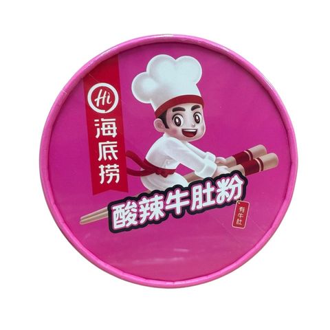 Haidilao Sour & Spicy Beef Tripe Cup Noodles 160g