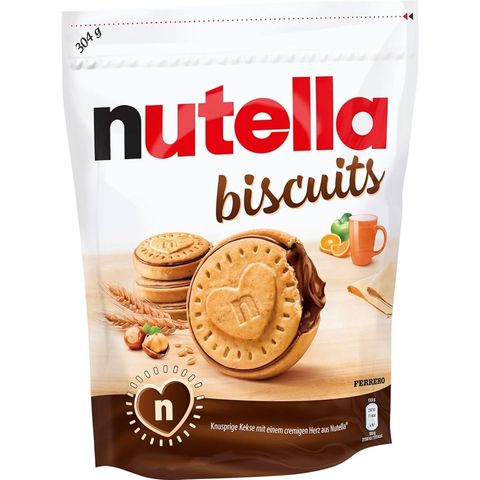 費列羅 Nutella 餅乾 304克 [平行進口]