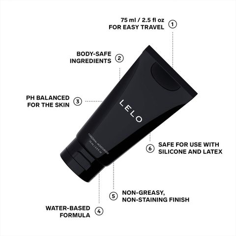 Lelo Personal Moisturizer 75ml (Provides silky smooth lubrication for enhanced pleasure, suitable for all types of use. Safe and fragrance-free for complete peace of mind.)
