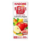 可果美 野菜生活 100 - 蘋果甘筍汁 200ml 4901306088777