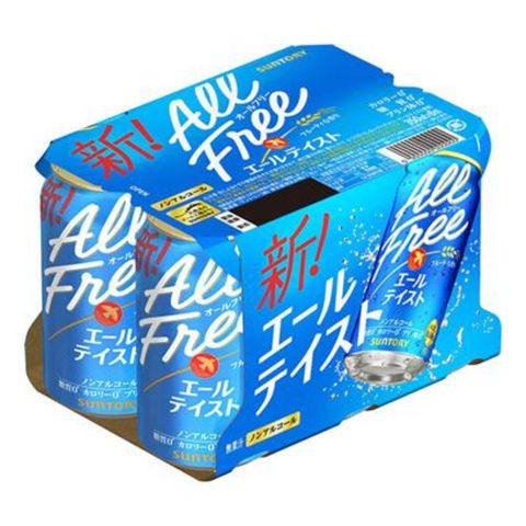 Suntory All Free Non-Alcoholic Beer (Ale Flavor) 350ml x6 [Parallel Import]