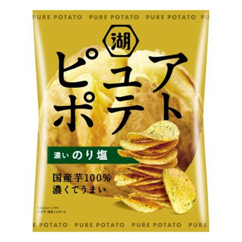 Koikeya Seaweed Salt Flavor Potato Chips 52g [Parallel Import]