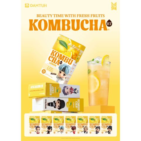 Damtuh Beauty Time Kombucha (Lemon) (Random Box) 10 x 5g