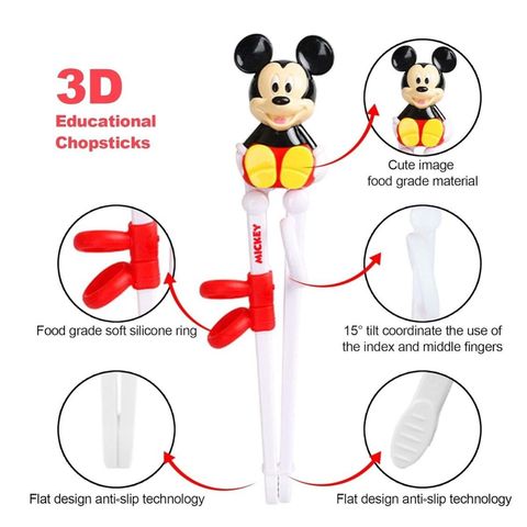 Disney Mickey Learning Chopsticks 