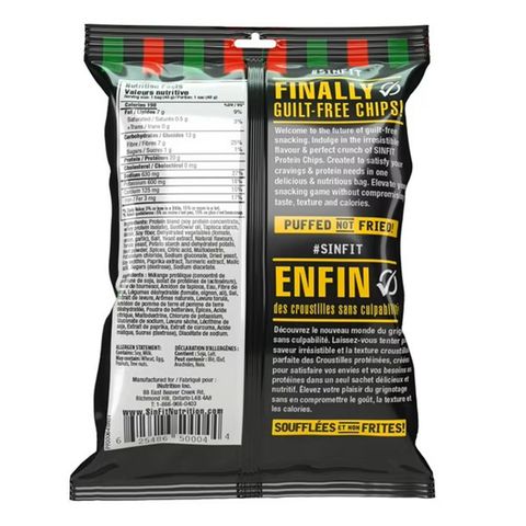 Sinfit 蛋白薯片 披薩味 48克