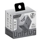 Savewo Uniplug 35W PD3.0 Universal Travel Adapter (Grey) 1 Piece