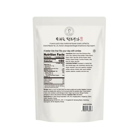 Delight Project Crispy Sweet Rice Laver Chip 30g [Parallel Import]