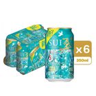 三得利 翠金酒蘇打 預調雞尾酒 Alcohol 5% (清爽暢飲型) 6 x 350毫升 [平行進口]