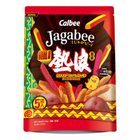 Calbee Jagabee Mixed Potato Sticks Super Hot & Spicy Flavoured 80g