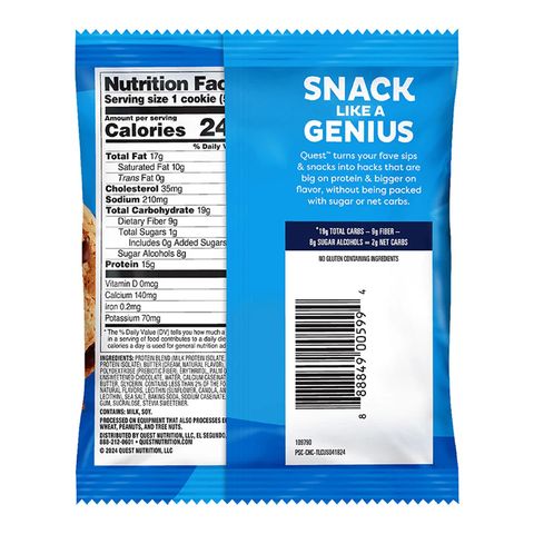 Quest Protein Cookie Chocolate Chip 59g